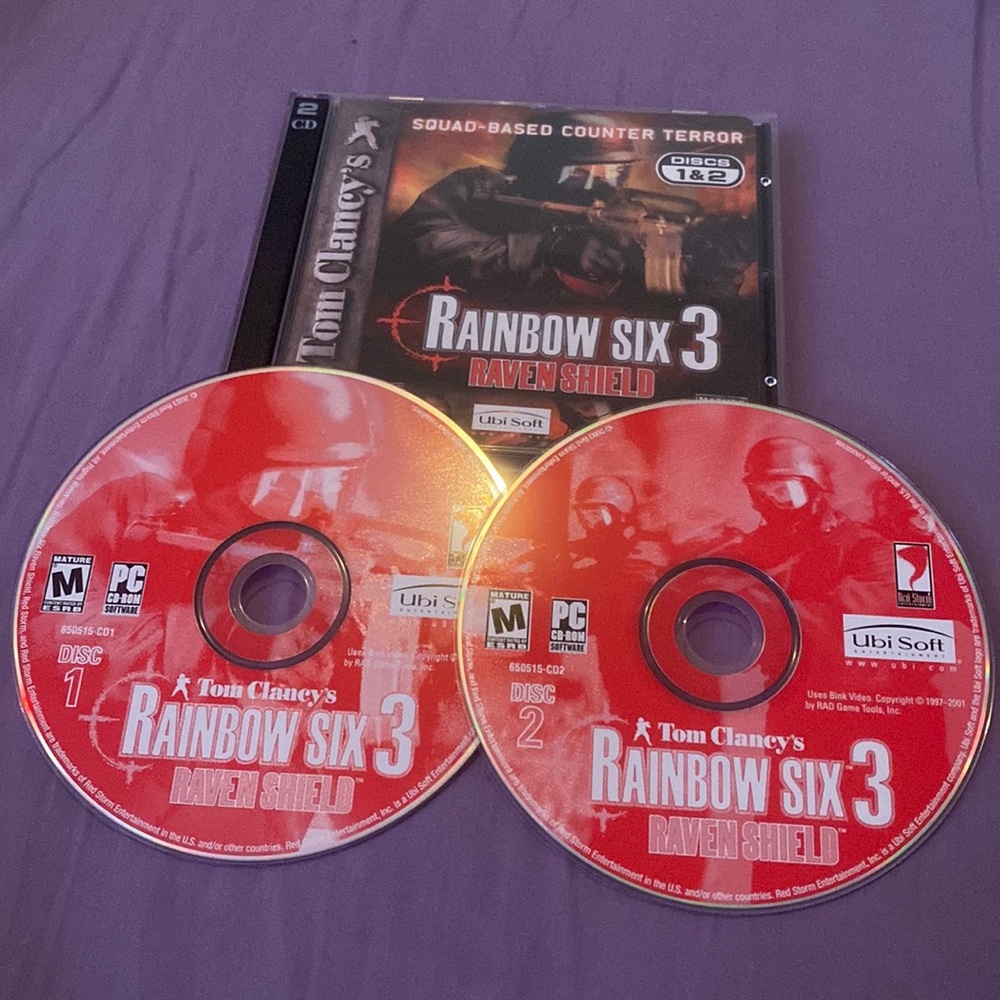 Tom Clancy’s Rainbow Six 3 Raven Shield PC Video Game